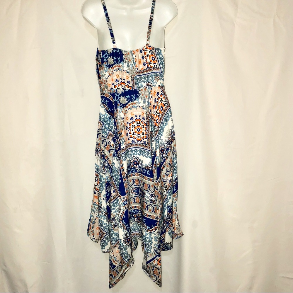 Multi-Color Spaghetti Strap Dress - Picture 3 of 4